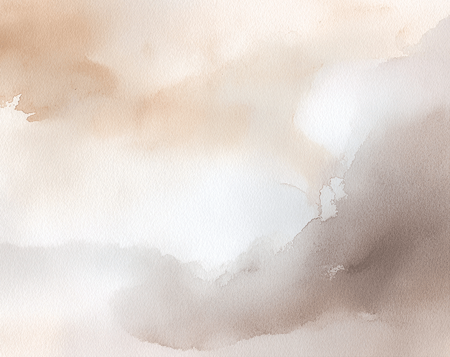 Earth tone wall art print with soft basin shapes and warm neutral palette, calm home decor