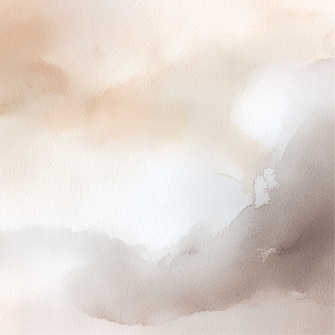 Earth tone wall art print with soft basin shapes and warm neutral palette, calm home decor