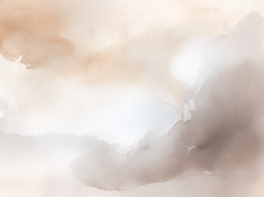 Earth tone wall art print with soft basin shapes and warm neutral palette, calm home decor