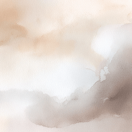 Earth tone wall art print with soft basin shapes and warm neutral palette, calm home decor