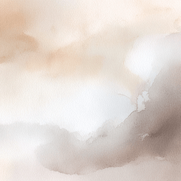 Earth tone wall art print with soft basin shapes and warm neutral palette, calm home decor