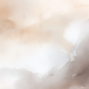 Earth tone wall art print with soft basin shapes and warm neutral palette, calm home decor