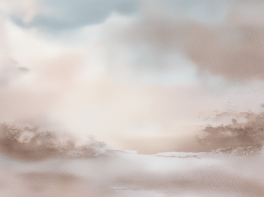Soft landscape wall art print with pale dawn tones and gentle horizon, calm decor for modern interiors